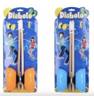Mikro Trading Diabolo 11,5x13cm dřevěné tyčky