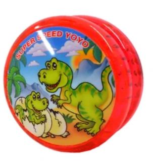 YoYo Dinosaur, Dinosaurus jojo svítíc červené 