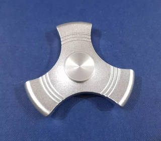 Fidget Spinner, Ufo 2, stříbrné