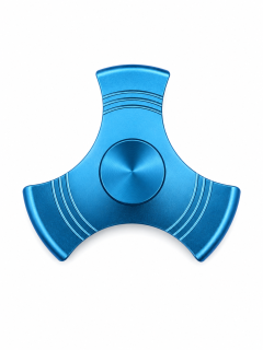 Fidget Spinner, Ufo 2, modré