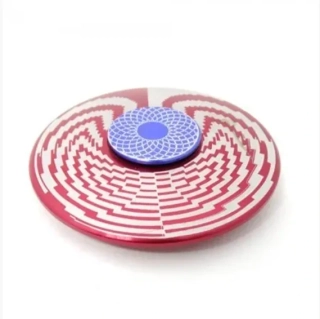 Fidget Spinner Shield, kovový kulatý