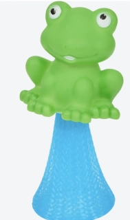 Vyskakovací a sviticí figurka- žába