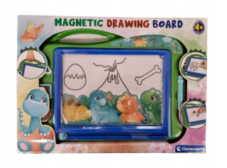 Clementoni, Magnetic Drawing Board Dino, Magnetická kreslící tabule Dinosauři