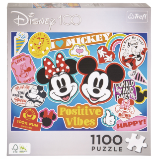 Puzzle 1100 ks, Disney 100 Mickey
