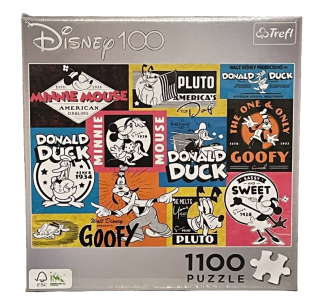Puzzle 1100 ks, Disney 100 Plakáty