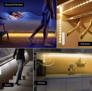 LED pásek se senzorem pohybu 1 m