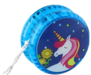 Unicorn YoYo, Jednorožec jojo svítící modré 