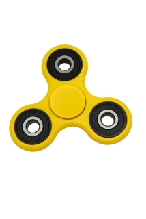 Fidget Spinner, 4ložiskový žlutý