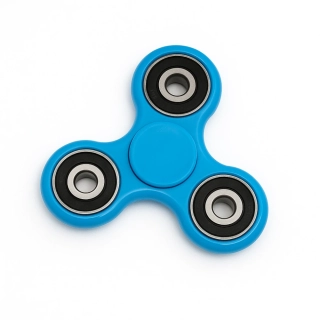 Fidget Spinner, 4ložiskový modrý