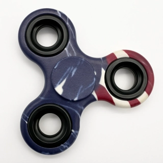 Fidget Spinner, USA black