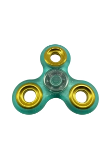 Fidget Spinner, Glitter tyrkysový