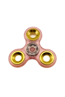 Fidget Spinner, Glitter růžový