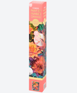 Malování podle čísel 41,5x56 cm, Květiny