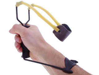 Prak kovový 16 cm se sklopnou opěrkou