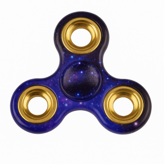 Fidget Spinner modrofialový vesmír