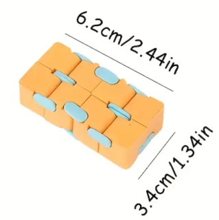 Infinity Cube, Nekonečná mini kostka pastelová oranžová