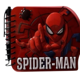 Spider-man 3D blok A5 80 listů
