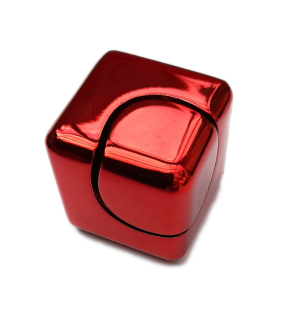 Fidget Spinner Cube červená