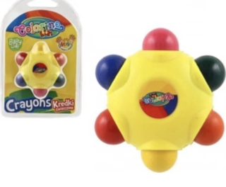 Dětské voskovky Coloring Kit – Baby Crayons 6v1