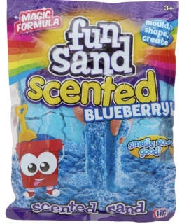 Vonný kinetický písek Fun Sand – Blueberry-borůvka