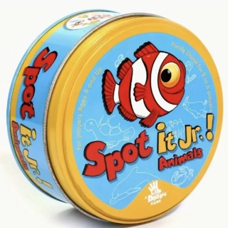 Spot It! Jr. Animals / Dobble Kids – dětská postřehová hra se zvířátky