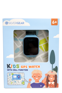 KIDS GPS WATCH – Dětské GPS hodinky s funkcí volání - modré