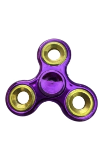 Fidget Spinner metalický fialový
