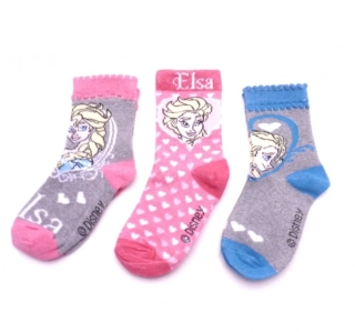 Frozen- Ledové království, Dětské ponožky 3 páry