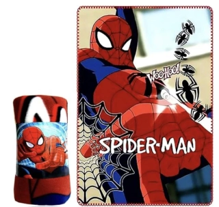 Dětská fleecová deka Marvel Spider-Man, rozměr: 100 × 150 cm