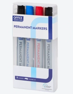 Permanentní popisovače Office 4ks