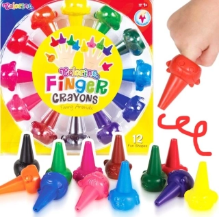 Svíčkové pastelky FUNNY ANIMALS COLORINO
