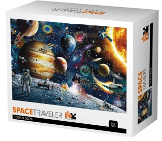 Puzzle 1000 dílků Space traveler- Vesmírný cestovatel