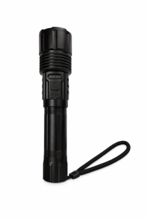 Výkonná LED svítilna P50 Super Light – dobíjecí, zoom, hliníkové tělo