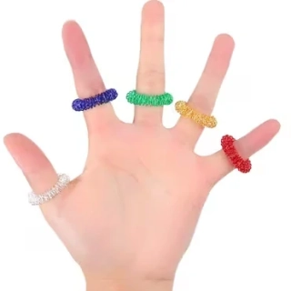 Zelený akupunkturní prsten 1 ks