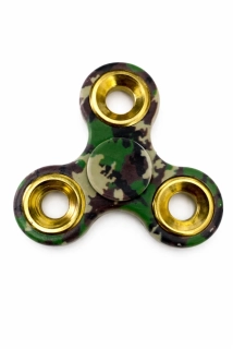 Fidget Spinner- maskáčový fialový
