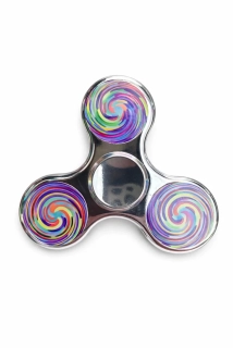 Fidget Spinner kovový nerezový 