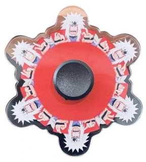 Fidget Spinner 6tiramenný animovaný Jiraiya 