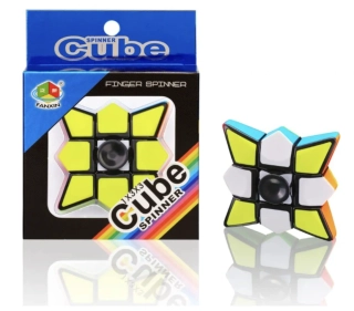 FIDGET SPINNER Cube Fanxin 1x3x3 černý