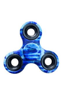 Antistresový Fidget Spinner, Camouflage modrobílý
