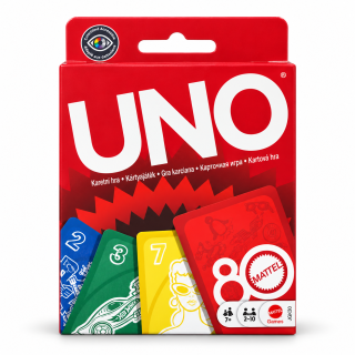 UNO 80. výročí – karetní hra Mattel