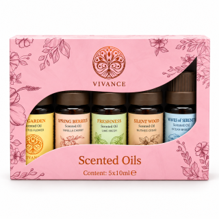 Vivance Scented Oils – sada vonných olejů 5×10 ml