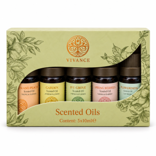 Vivance Scented Oils – sada vonných olejů 5×10 ml