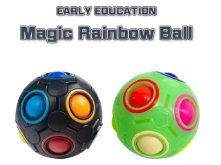 Barevný hlavolam zelený