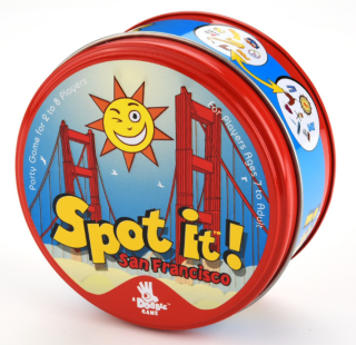Dobble- Spot it! San Francisco, karetní hra