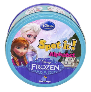 Dobble Spot it! Alphabet, Frozen- Ledové království